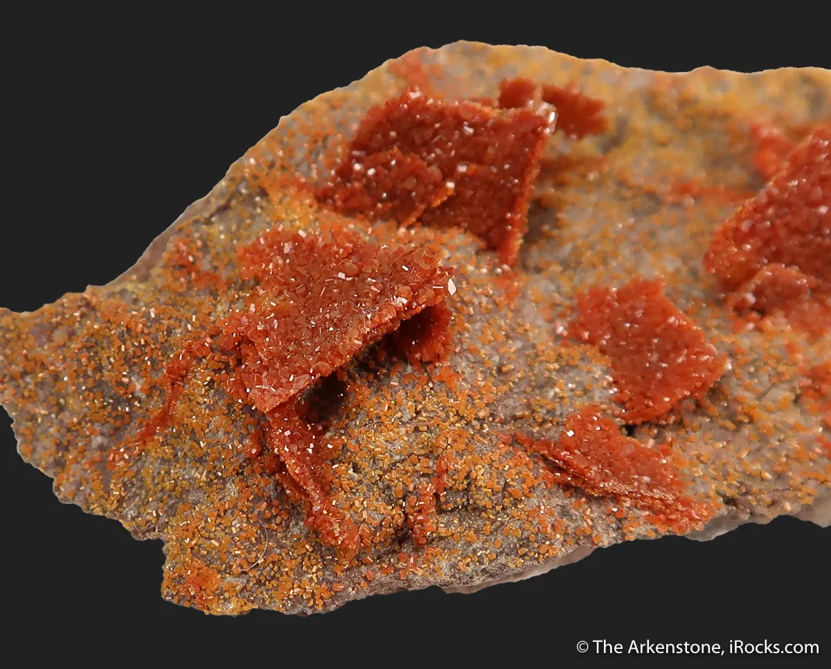 Vanadinite ps. Wulfenite - image 3