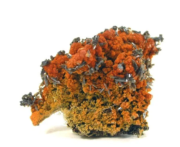 Vanadinite, Vanadinite (Var: Arsenatian Vanadinite), Descloizite image