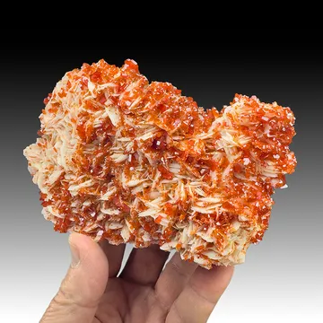 Vanadinite with Barite