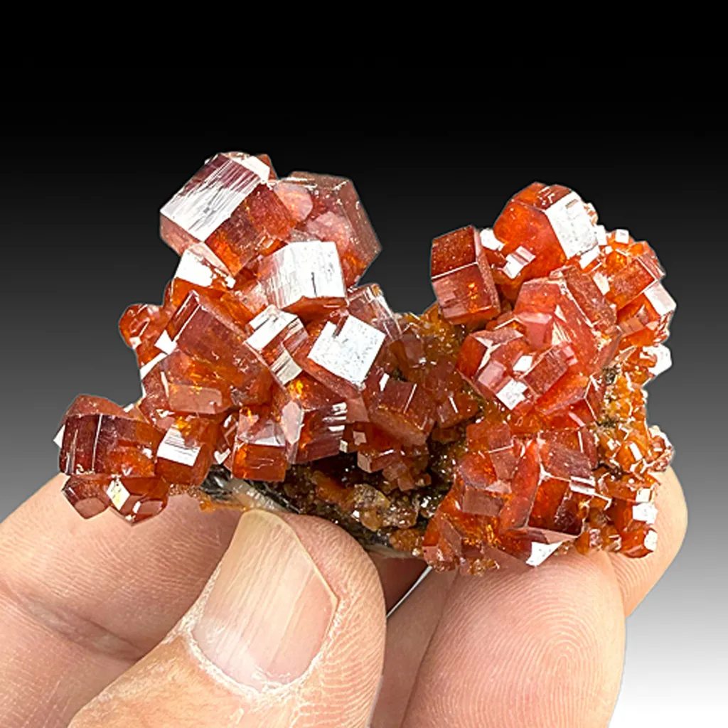 Vanadinite with Barite image