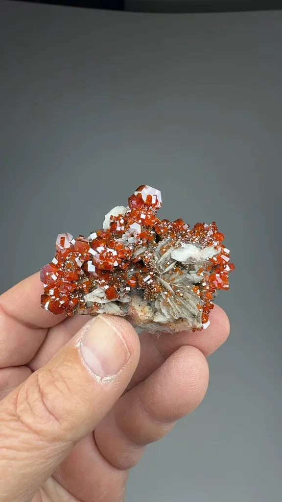 Vanadinite with Barite - image 2