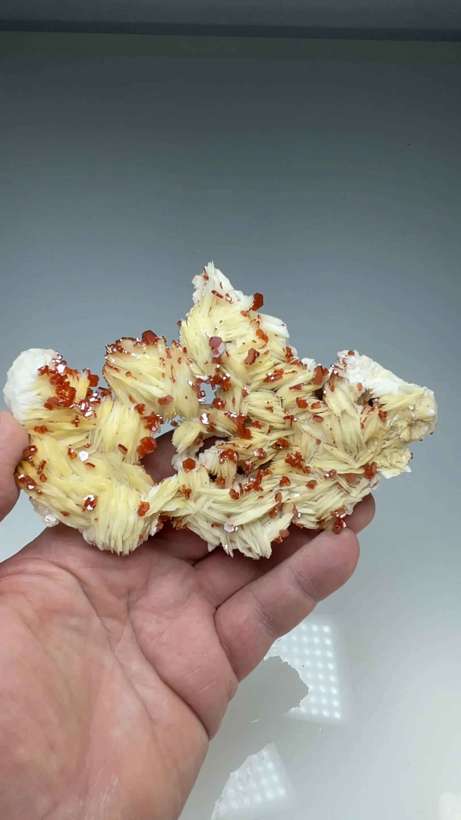 Vanadinite with Barite - image 2