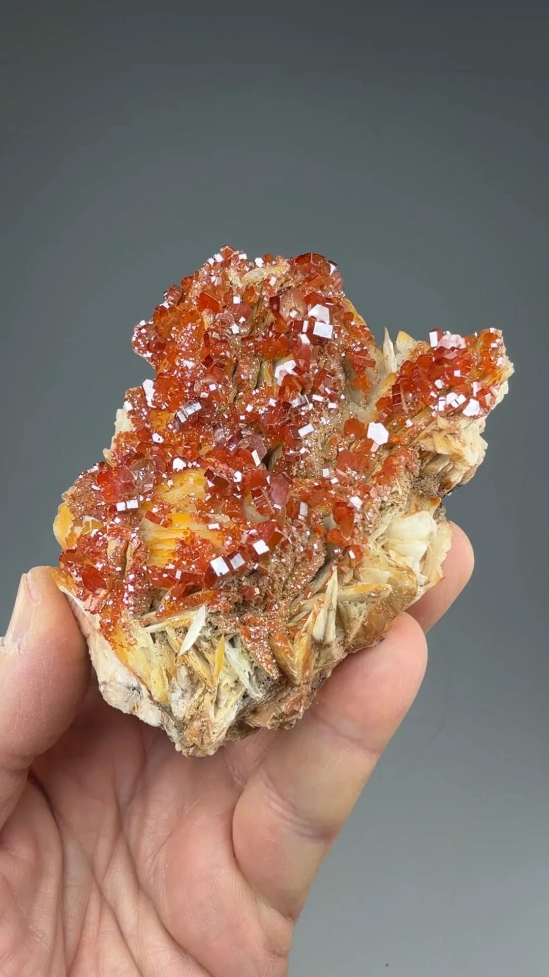 Vanadinite with Barite - image 2