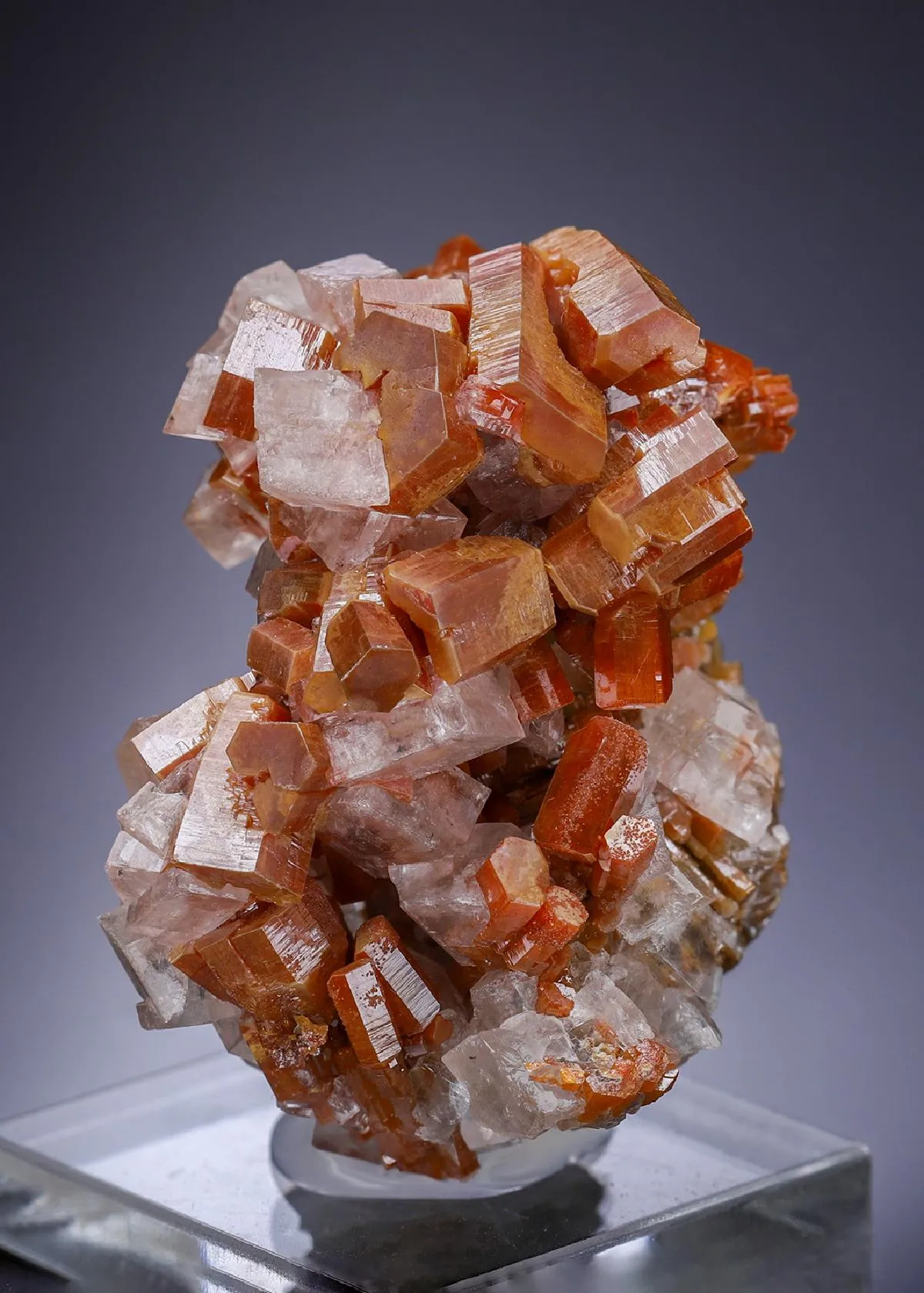 Vanadinite with Calcite - image 1