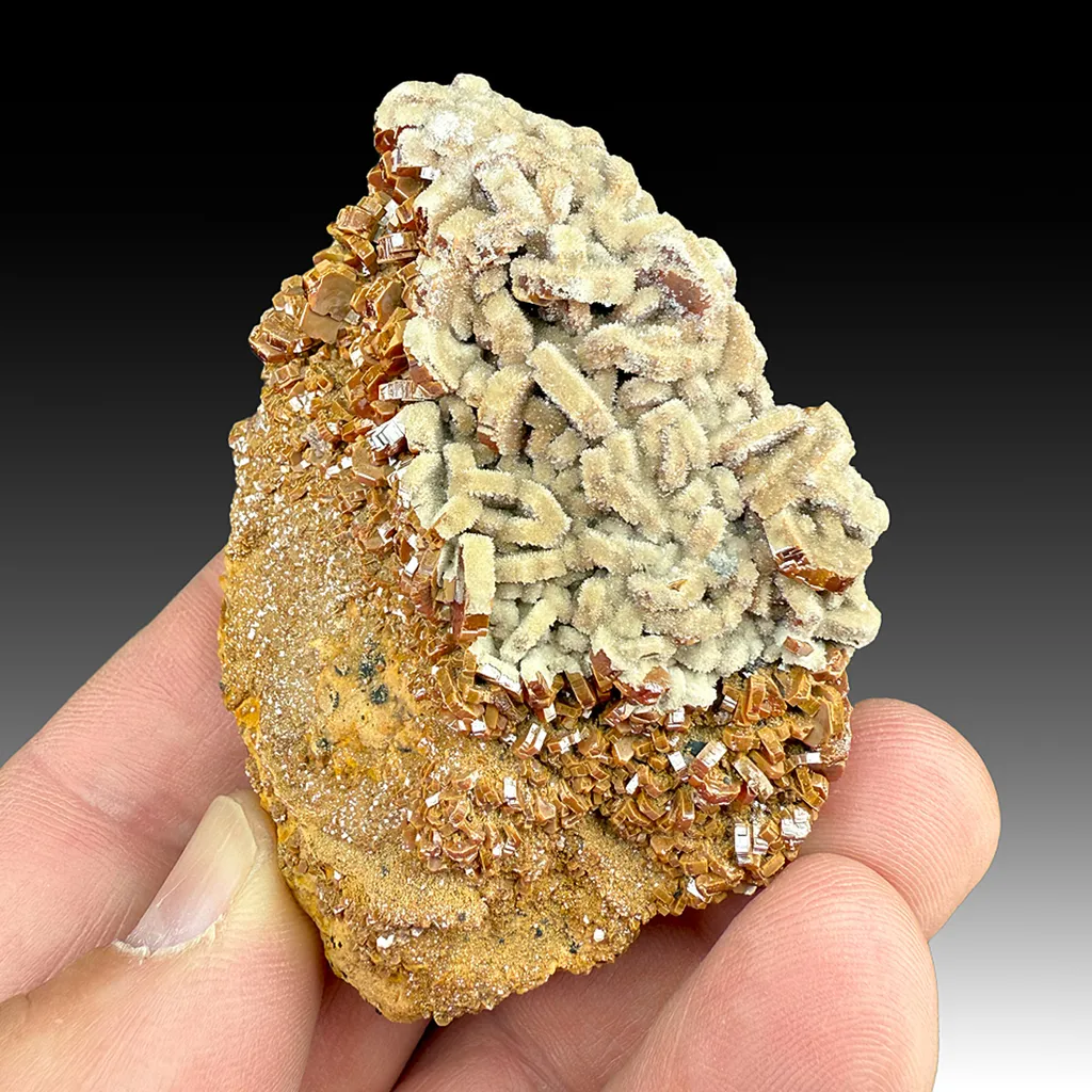 Vanadinite with Calcite image