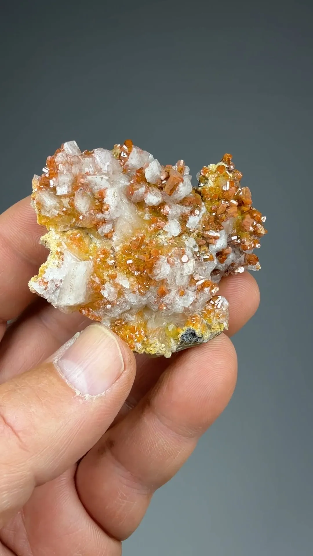 Vanadinite with Calcite - image 2