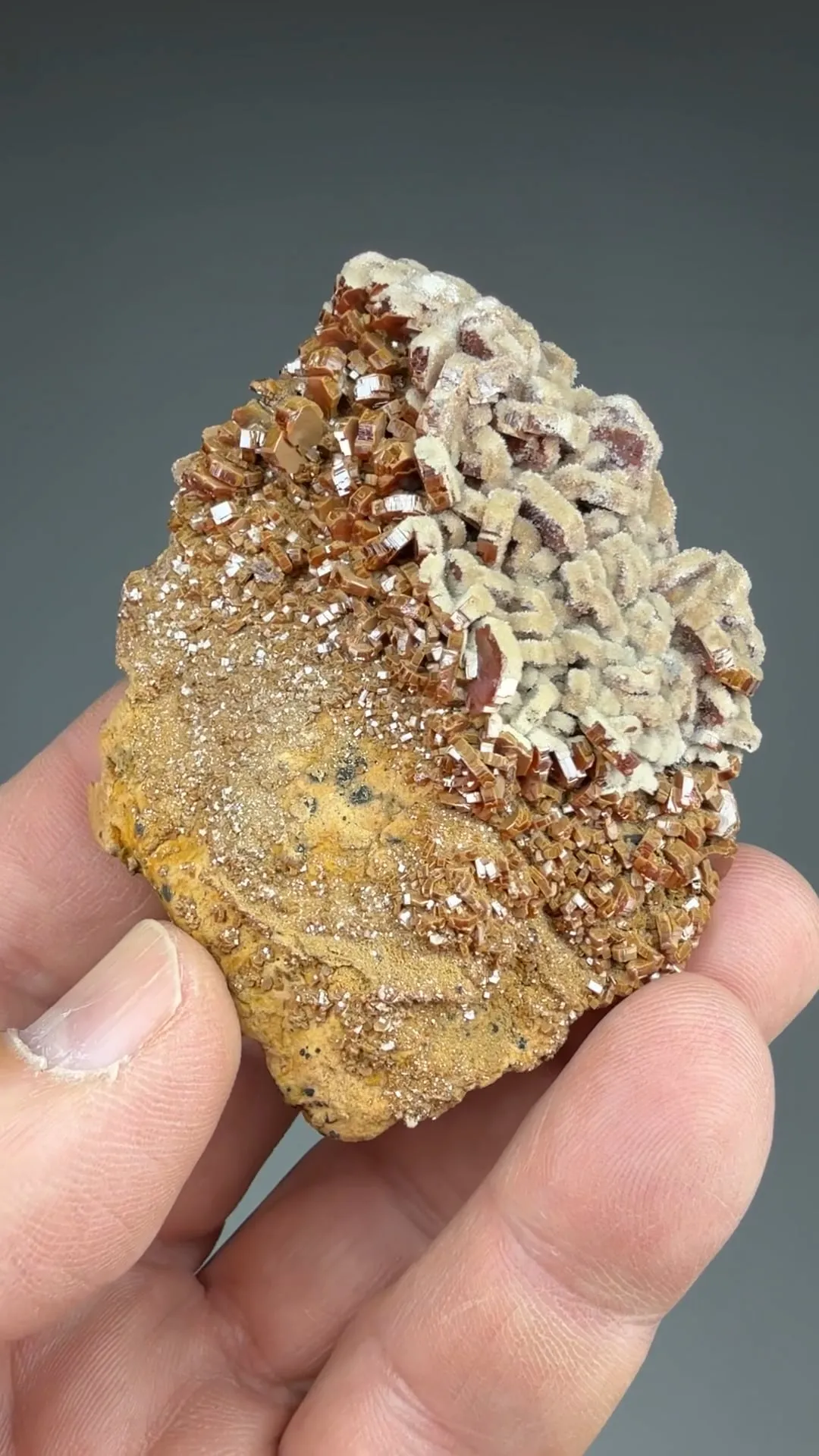 Vanadinite with Calcite - image 2