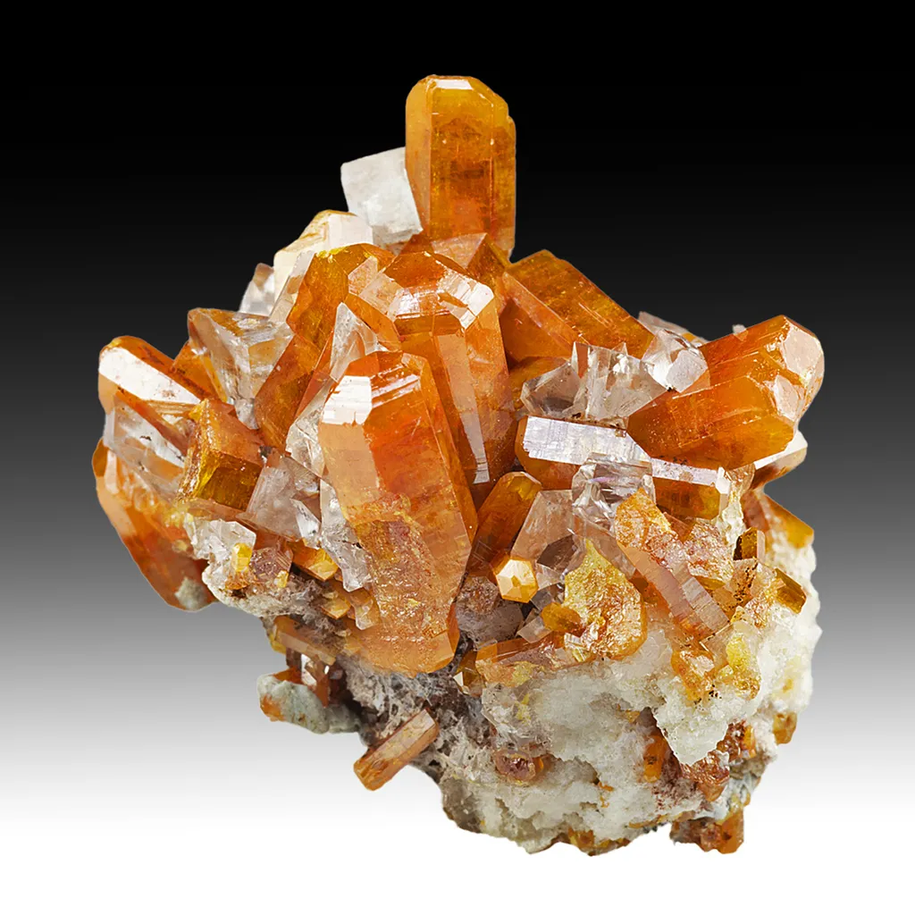 Vanadinite with Calcite image