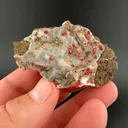 Vanadinite with Calcite - image 2