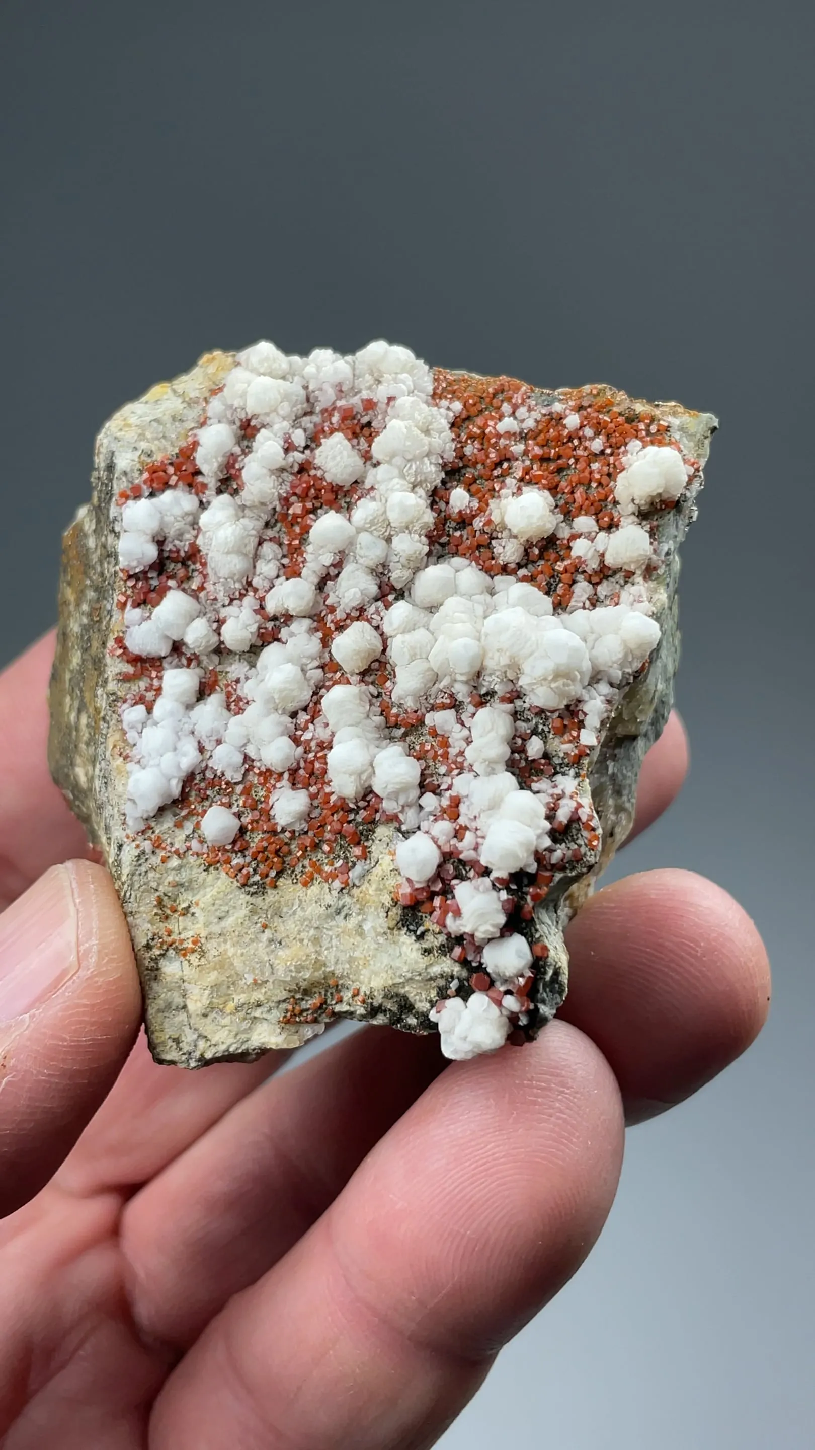 Vanadinite with Calcite - image 2