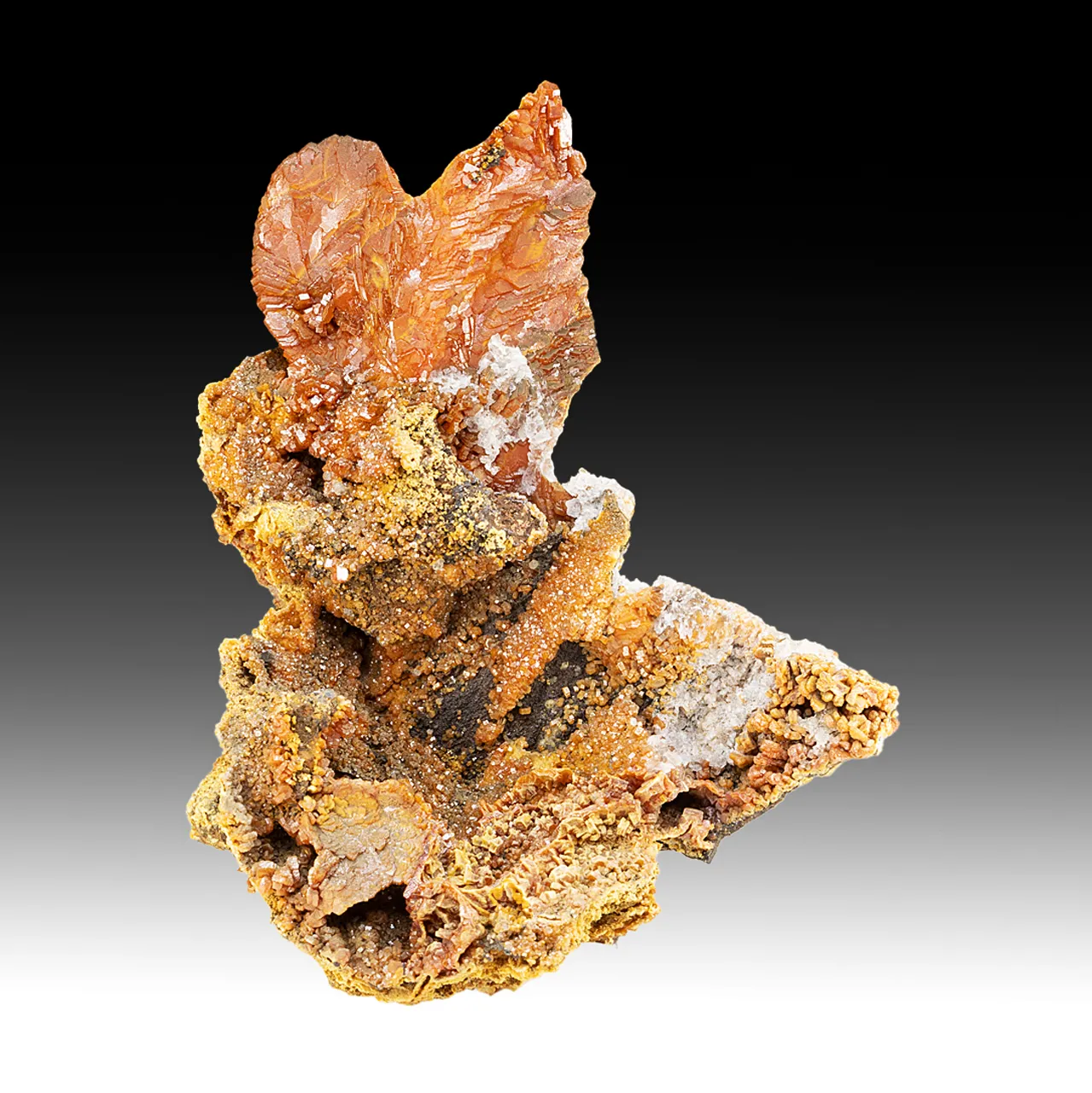 Vanadinite with Gypsum - image 1
