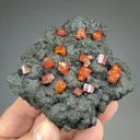 Vanadinite with Pyrolusite, Coronadite - image 2