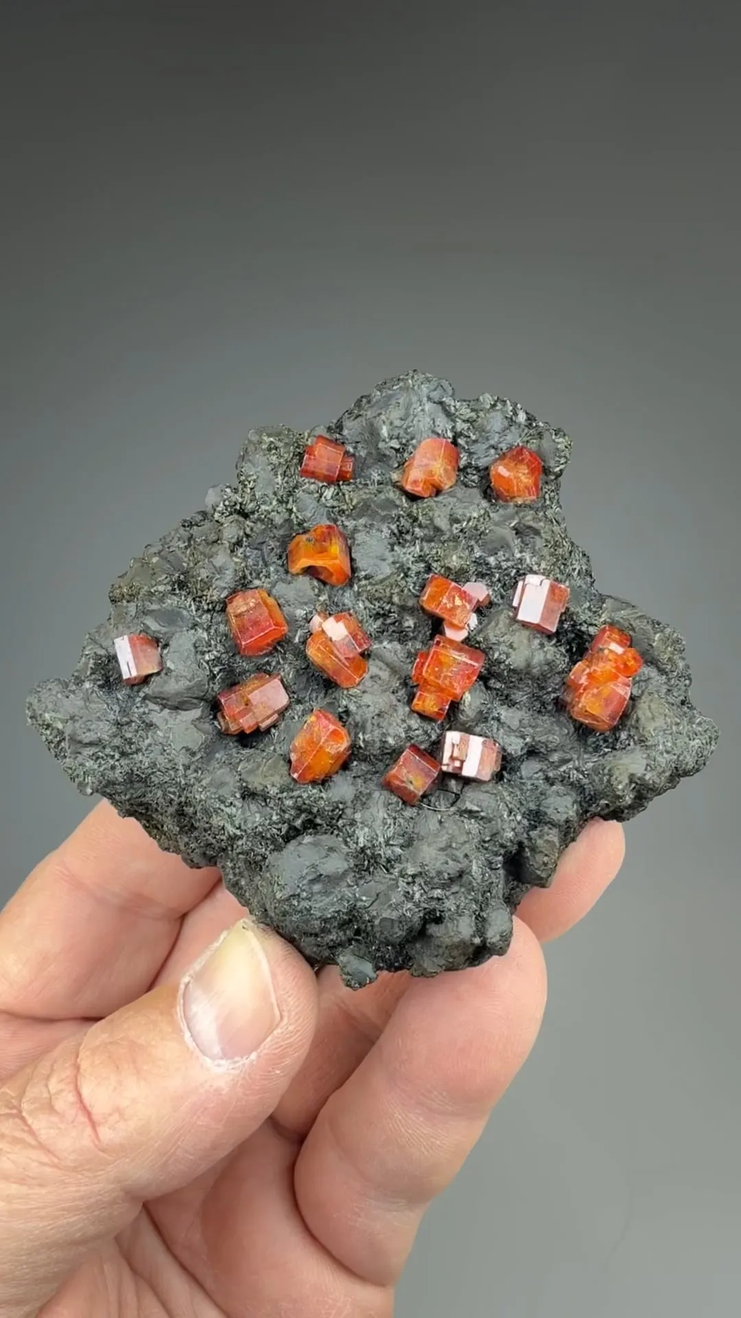 Vanadinite with Pyrolusite, Coronadite - image 2