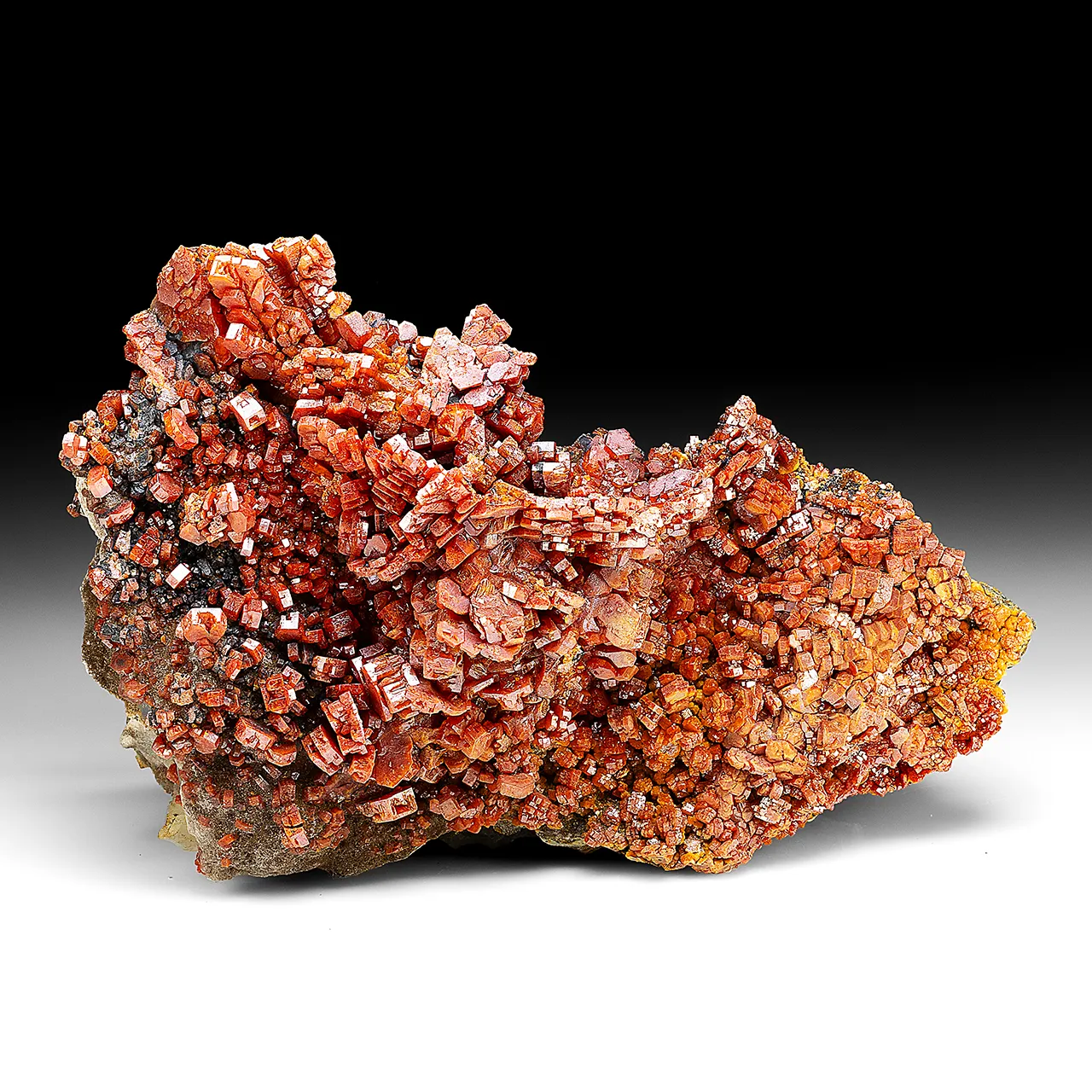 Vanadinite with Quartz - image 1