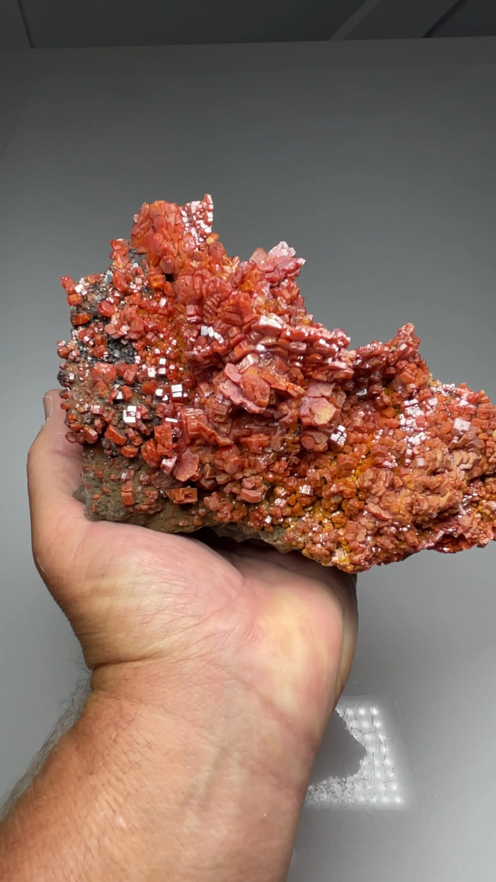Vanadinite with Quartz - image 2