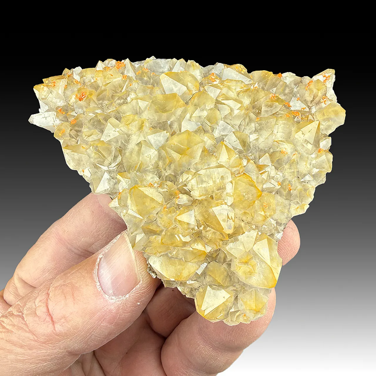 Vanadinite with Quartz - image 1