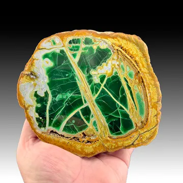 Variscite from Little Green Monster Mine, Clay Canyon, Utah, USA