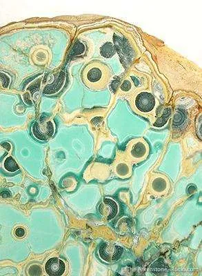 Variscite With Montgomeryite (Tl), Crandalite And Wardite (Tl) image