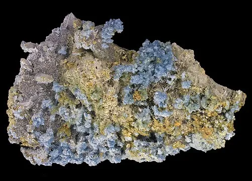 Vauxite, Paravauxite, Metavauxite image