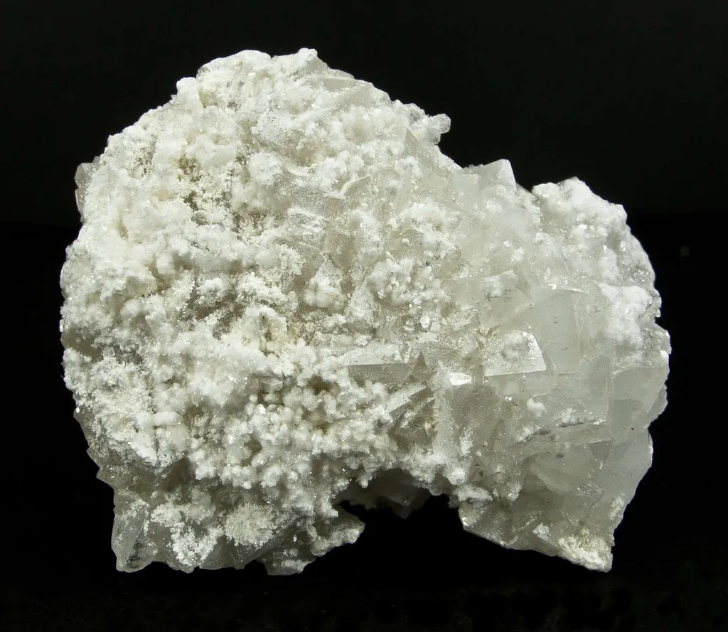 Veatchite on Colemanite image