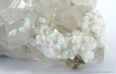 Veatchite on Colemanite - image 2