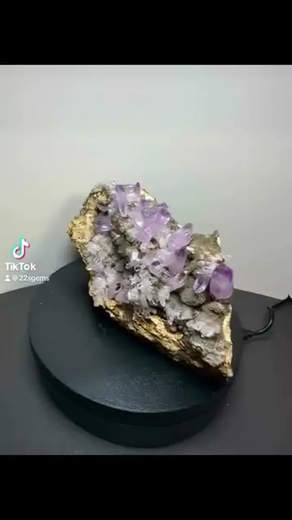 Veracruz Amethyst  is named for the only place it is found and mined - the… image