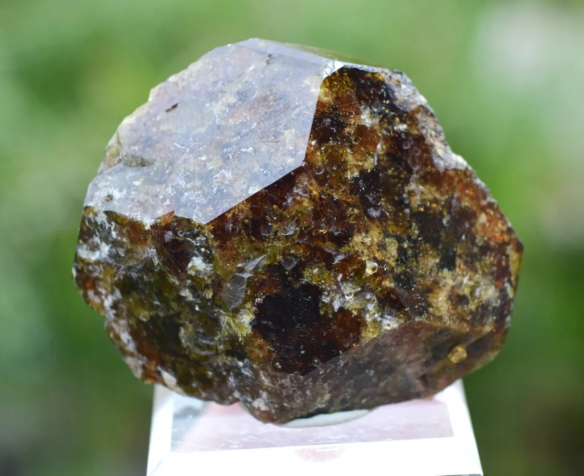 Vesuvianite 95 grams - Fushan Mine, She County, Handan, Hebei, China - image 4