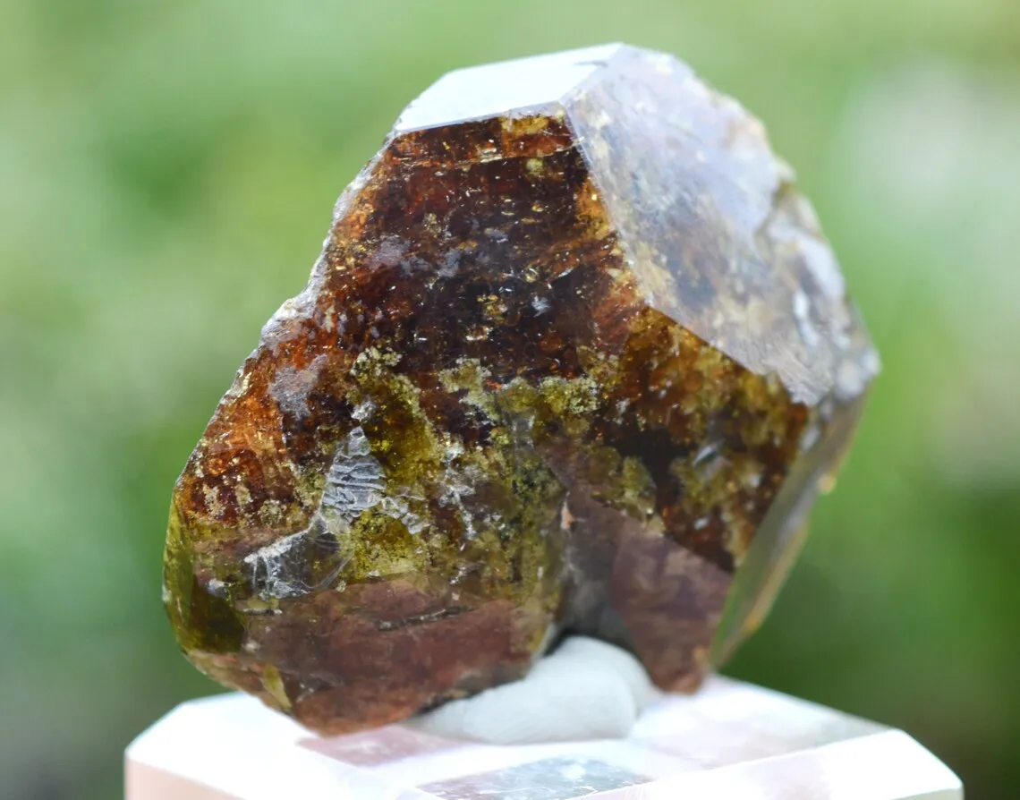 Vesuvianite 95 grams - Fushan Mine, She County, Handan, Hebei, China - image 2