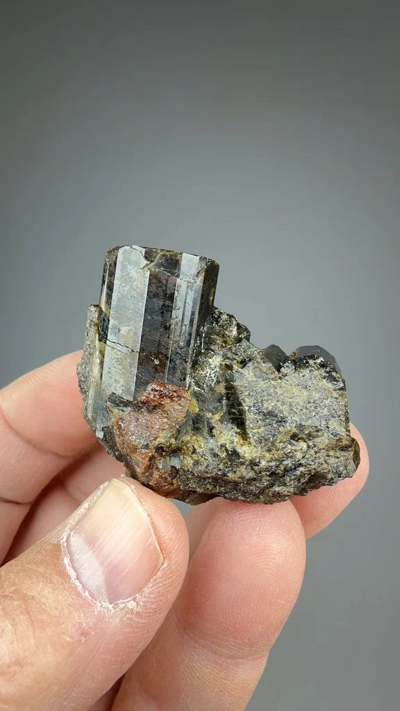 Vesuvianite from Buskerud, Norway - image 2