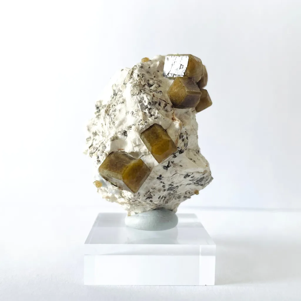 Vésuvianite from Mexico, Coahuila, Sierra Mojada Municipality, Sierra de Cruces image