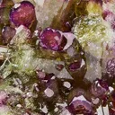 Vesuvianite, Jeffrey Mine, Val-des-Sources, Les Sources RCM, Estrie, Canada - image 3