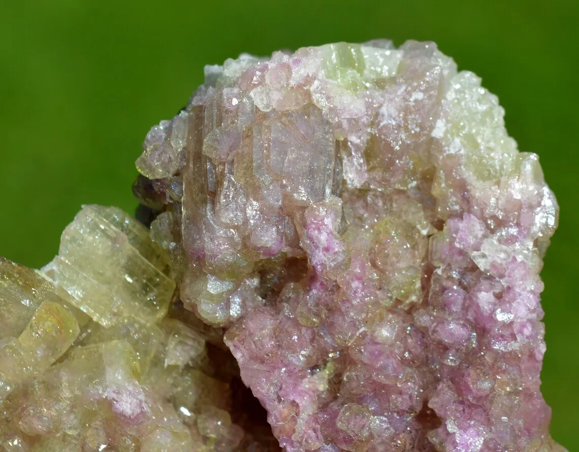 Vesuvianite & Mangano-vesuvianite 357 grams - Jeffrey Mine ("Johns-Manville Mine"), Quebec, Canada - image 8