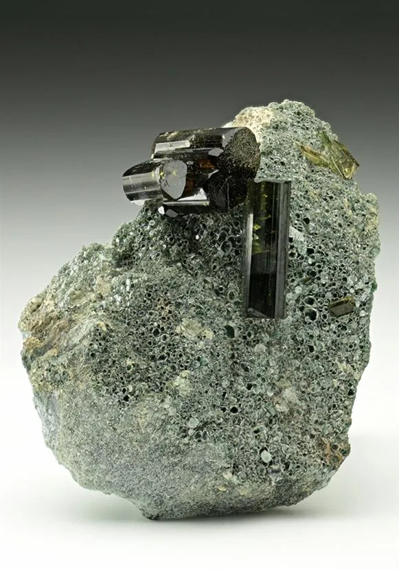 Vesuvianite with Clinochlore image