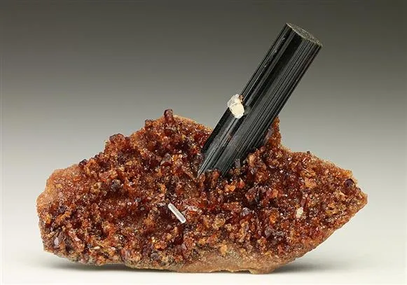 VESUVIANITE with GROSSULAR  and DIOPSIDE - image 1