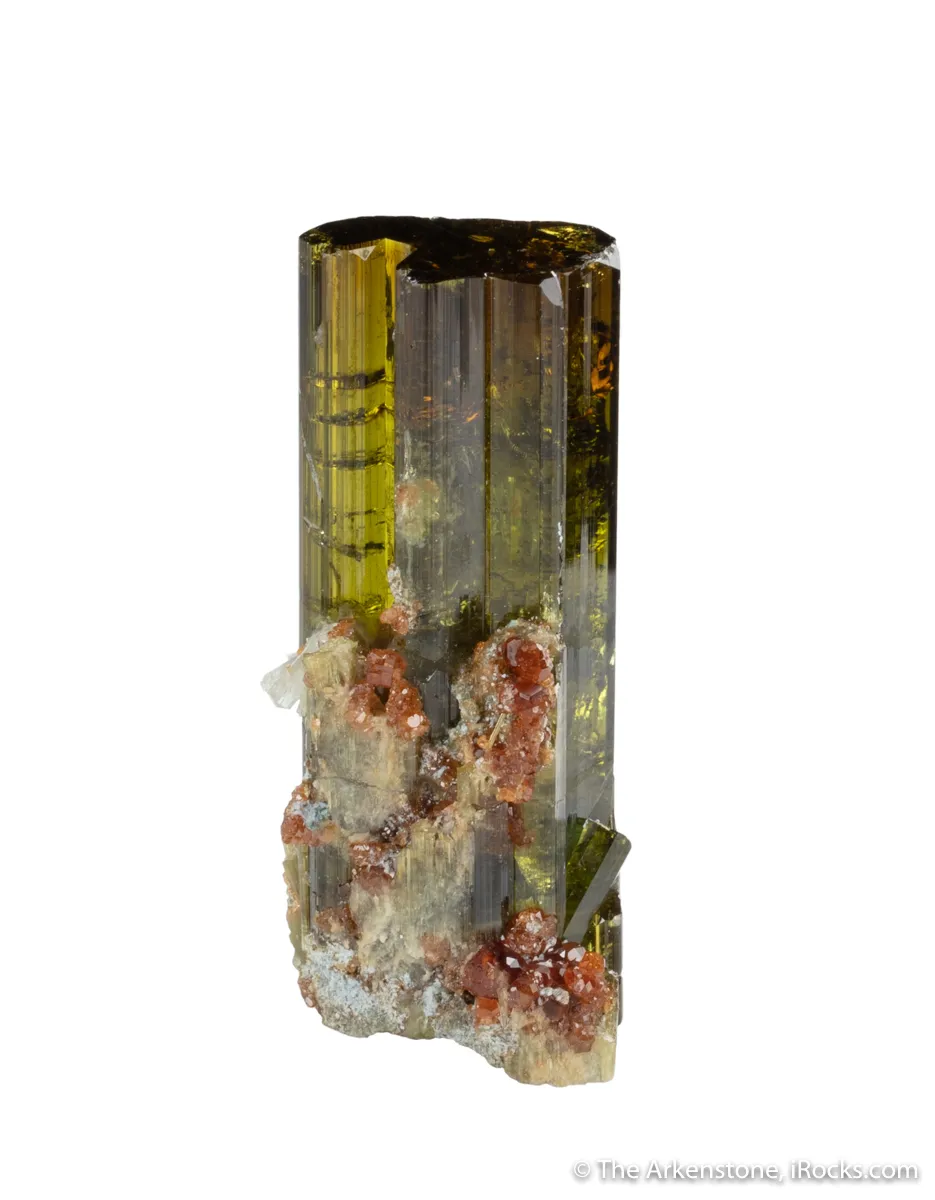 Vesuvianite with Grossular Garnet - image 3