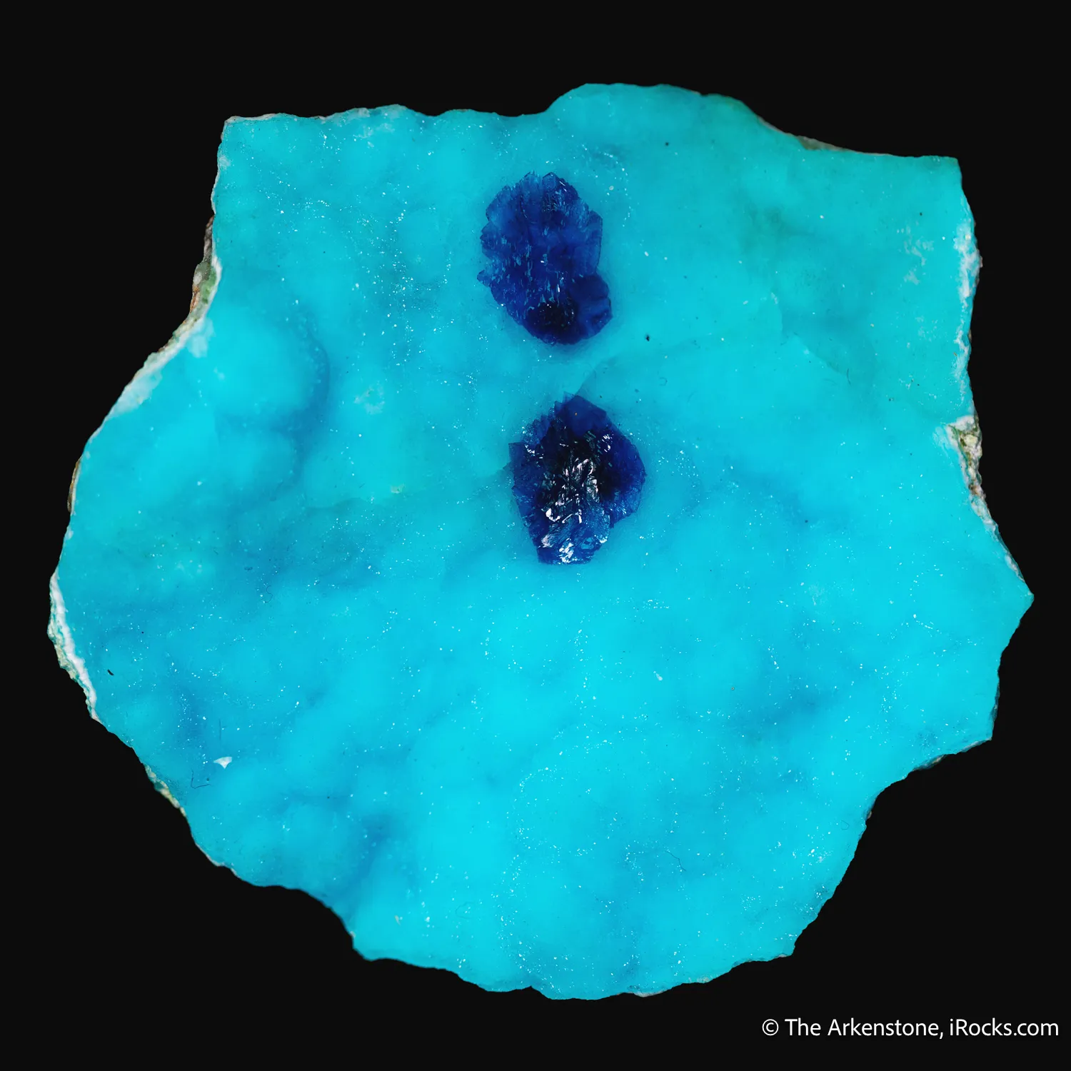 Veszelyite and Hemimorphite - image 4