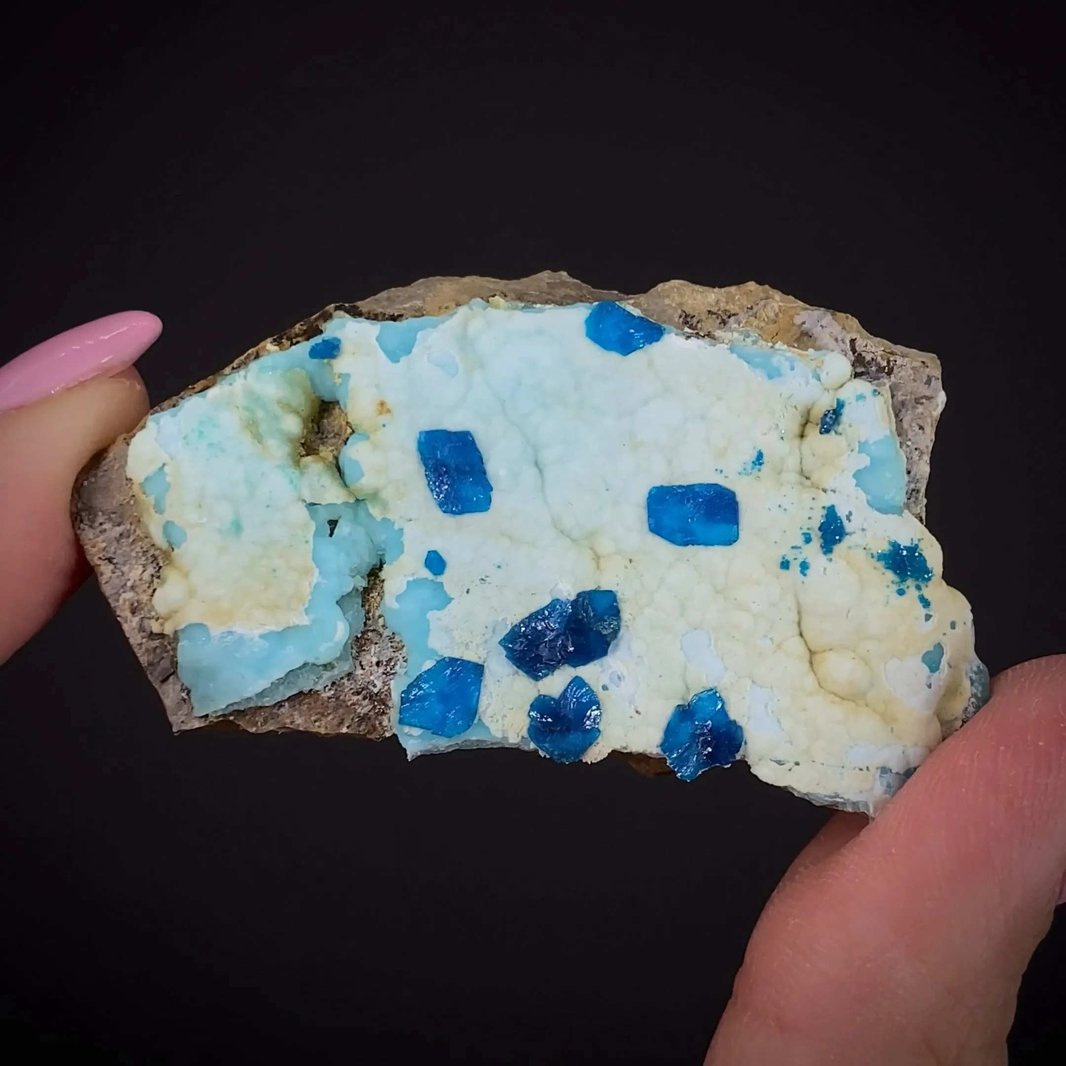 Veszelyite and Hemimorphite - image 2