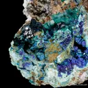 Veszelyite, Cuprodongchuanite, Azurite - image 6