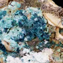 Veszelyite, Dongchuanite, Hemimorphite - image 1