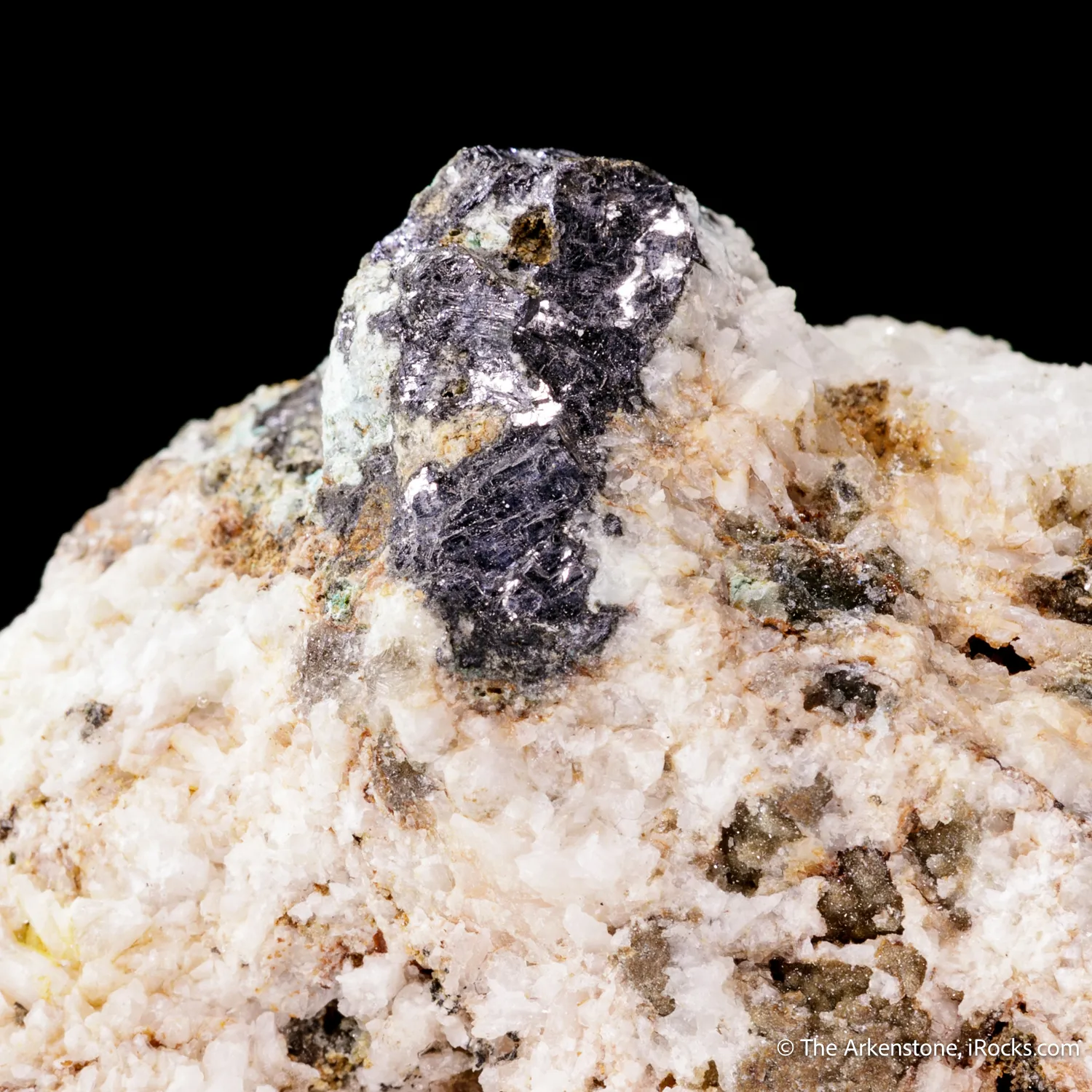 Veszelyite, Dongchuanite, Molybdenite - image 6