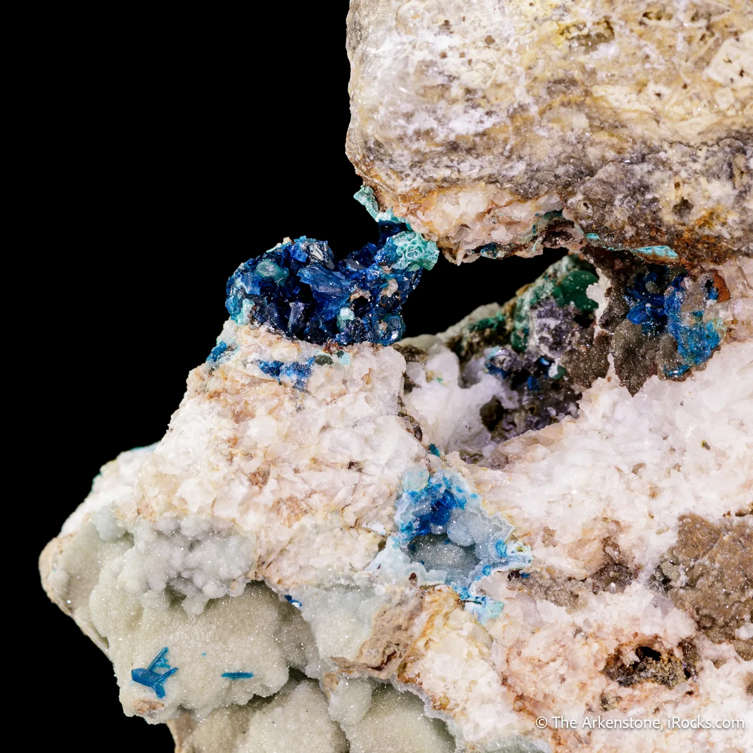 Veszelyite, Dongchuanite, Molybdenite - image 5