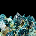 Veszelyite, Dongchuanite on Molybdenite - image 5