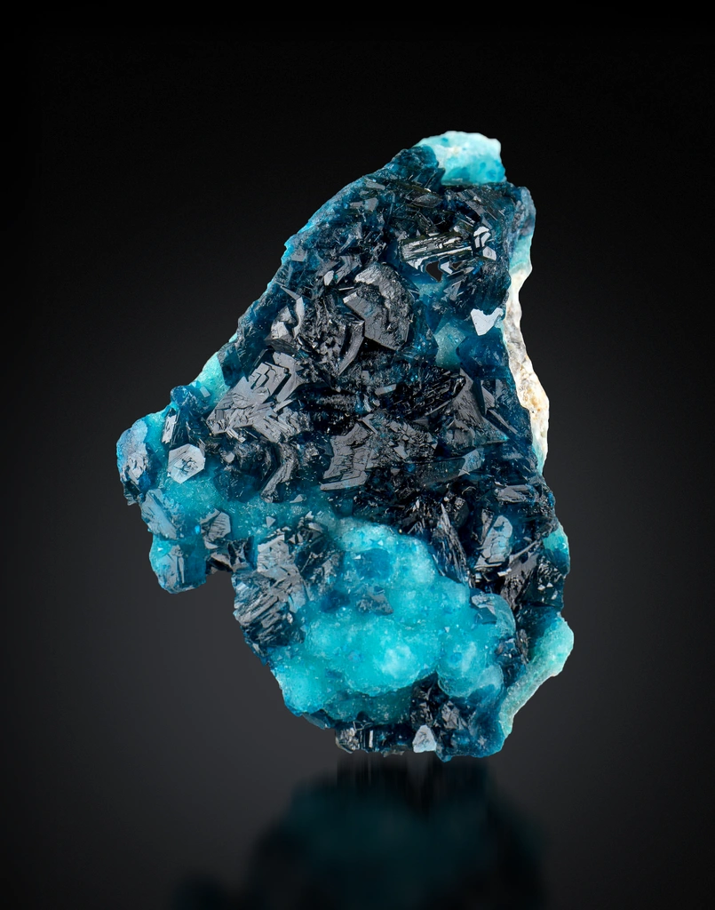 Veszelyite from Republic of the Congo, Bouenza Department, Mfouati District, Mfouati, Palabanda quarries image