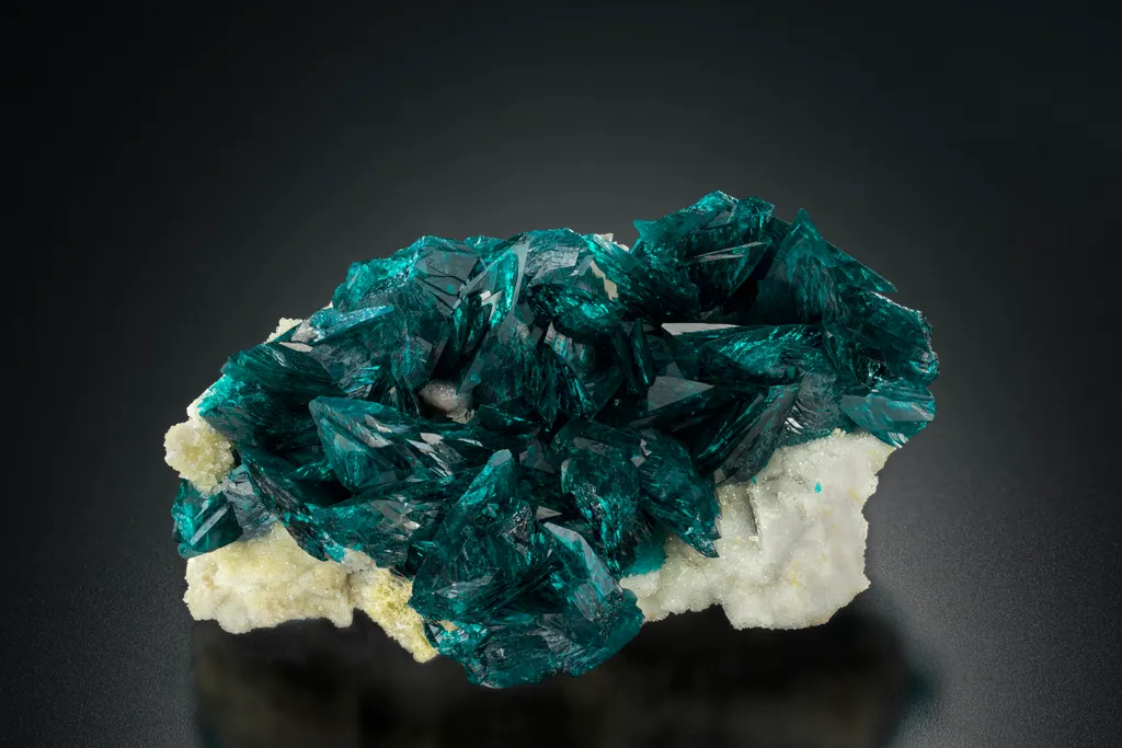 Veszelyite from USA, Montana, Black Pine Mine image