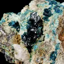 Veszelyite, Molybdenite - image 1
