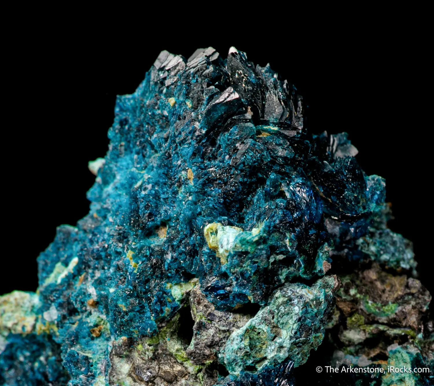 Veszelyite, Molybdenite - image 1