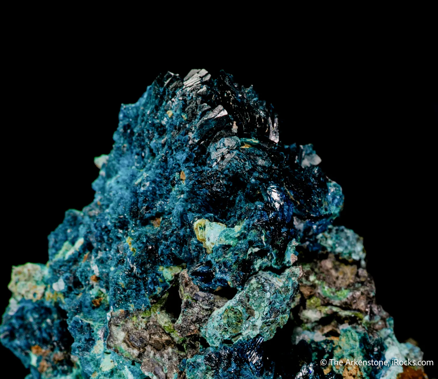 Veszelyite, Molybdenite - image 4