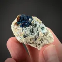 Veszelyite on Hemimorphite - image 2