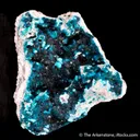 Veszelyite on Hemimorphite - image 3