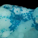 Veszelyite on Hemimorphite - image 4